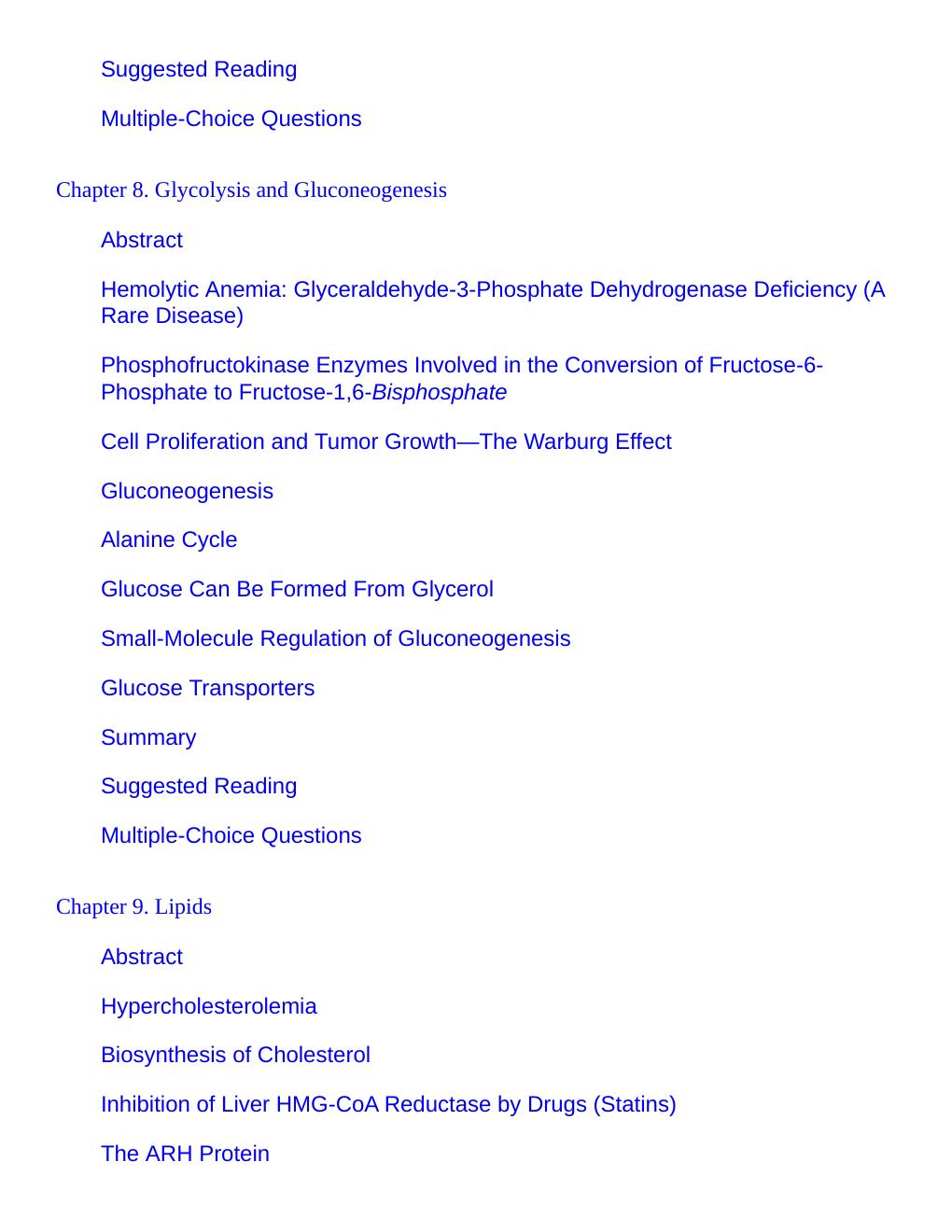 Preview page 8 of E book Human Biochemistry 2nd by Gerald Litwack