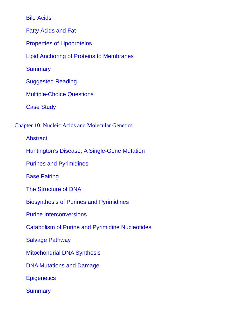 Preview page 9 of E book Human Biochemistry 2nd by Gerald Litwack