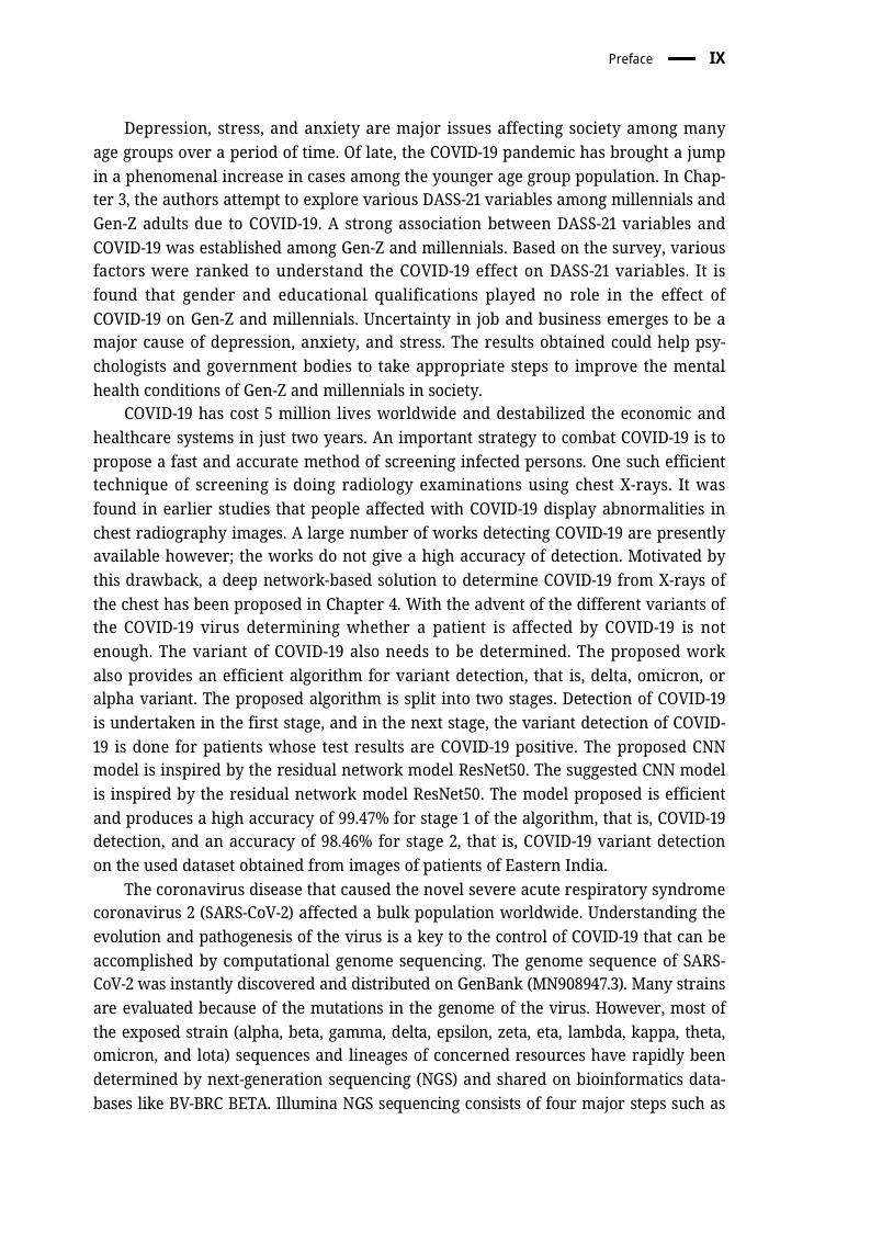 Preview page 9 of E book Intelligent Data Analysis From Data Gathering to Data Comprehension (The Wiley Series in Intelligent Signal and D