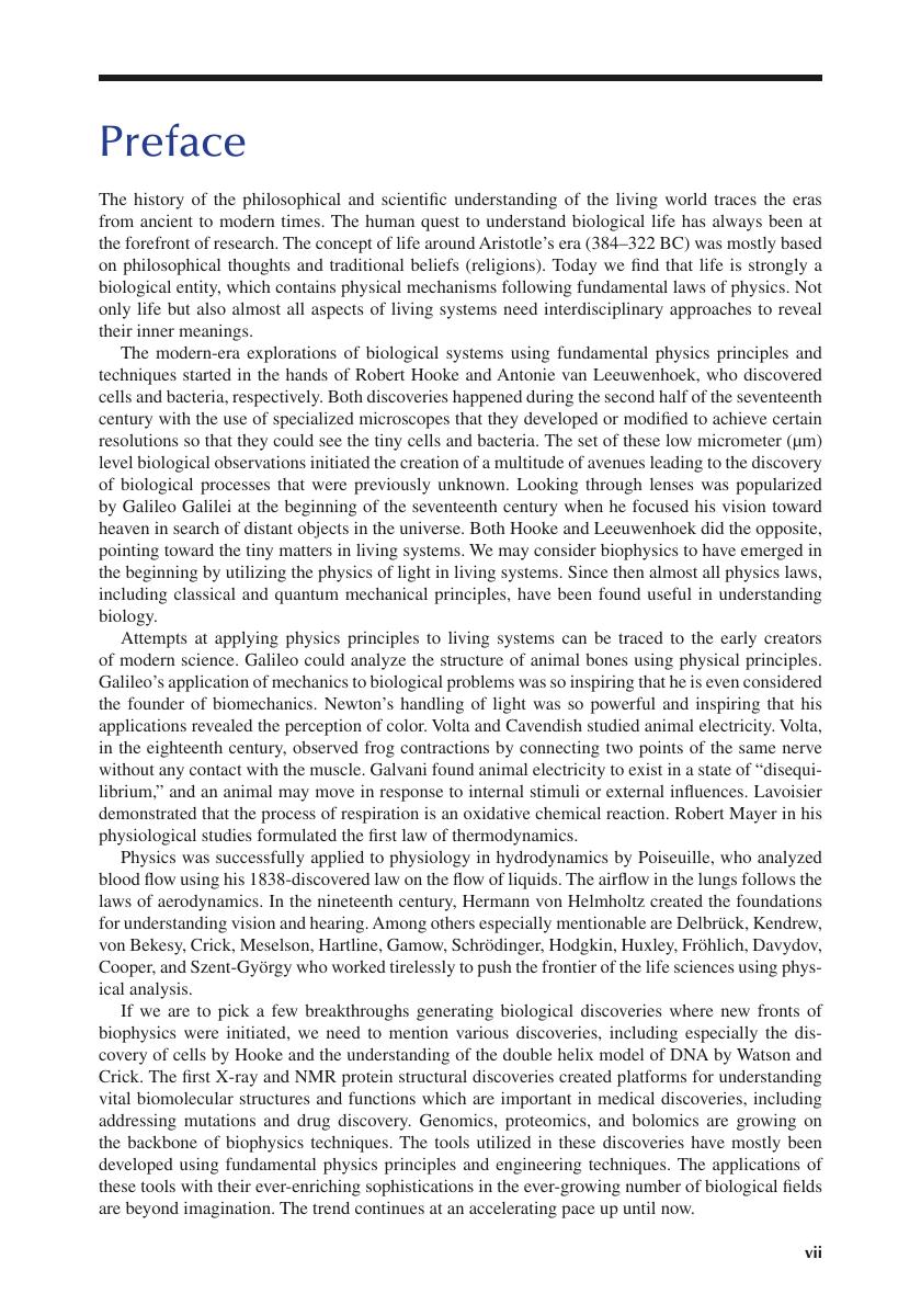 Preview page 8 of E book Introduction to Modern Biophysics 1st Edition by Mohammad Ashrafuzzaman