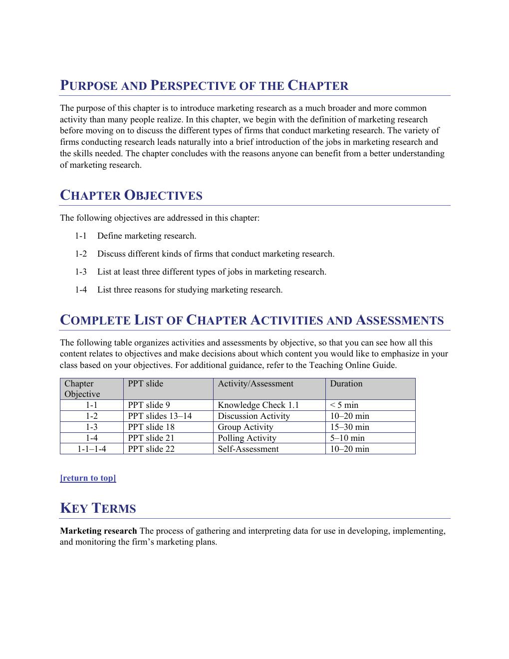 Preview page 3 of Solution Manual For Basic Marketing Research  10th Edition by Tom J. Brown All Chapters 1- 20