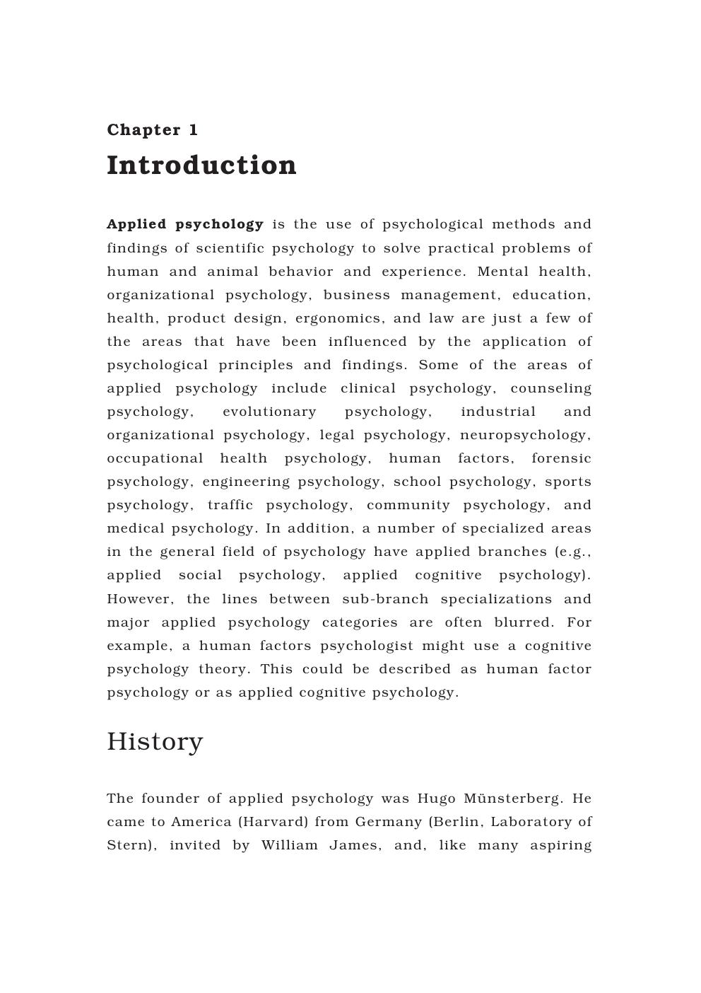 Preview page 9 of Applied psychology Social Sciences By Tim Vogl eBook PDF