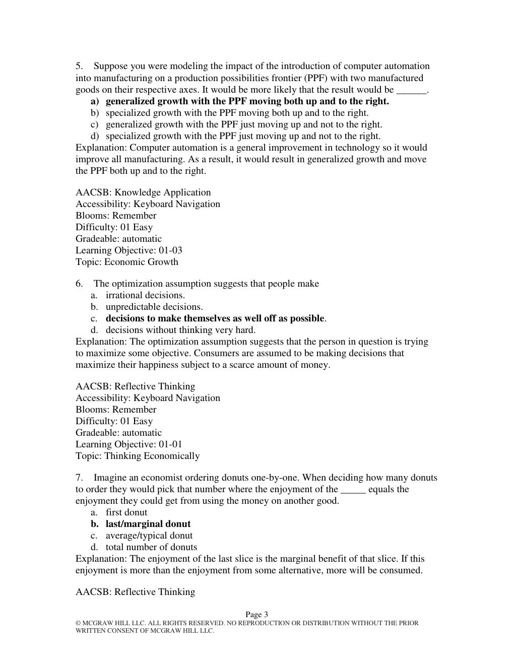 Preview page 3 of Solution Manual for Issues in Economics Today 10th Edition by Robert Guell Chapter 1-47