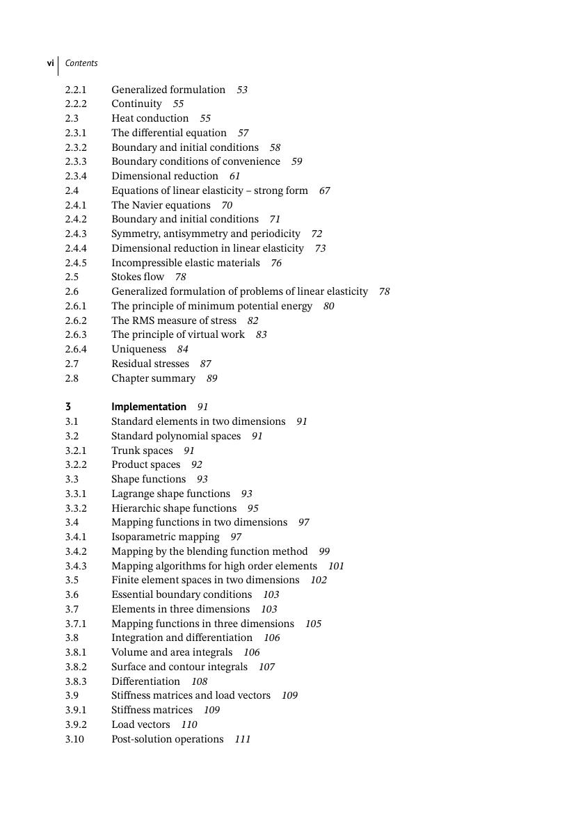 Preview page 8 of Finite Element Analysis Method, Verification and Validation 2nd Edition By Barna Szabó, Ivo Babuška eBook PDF