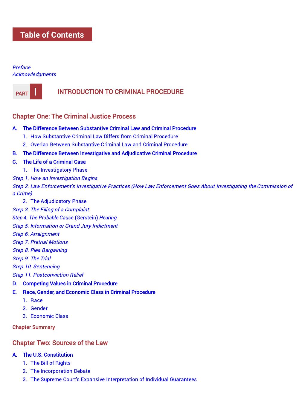 Preview page 9 of Adjudicative Criminal Procedure in Focus 1st Edition By Todd Berger