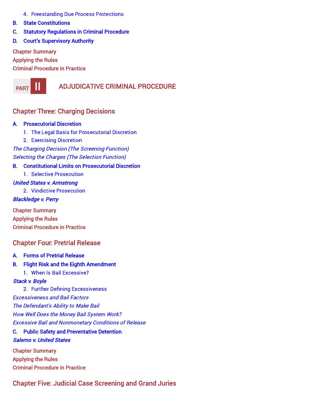 Preview page 10 of Adjudicative Criminal Procedure in Focus 1st Edition By Todd Berger