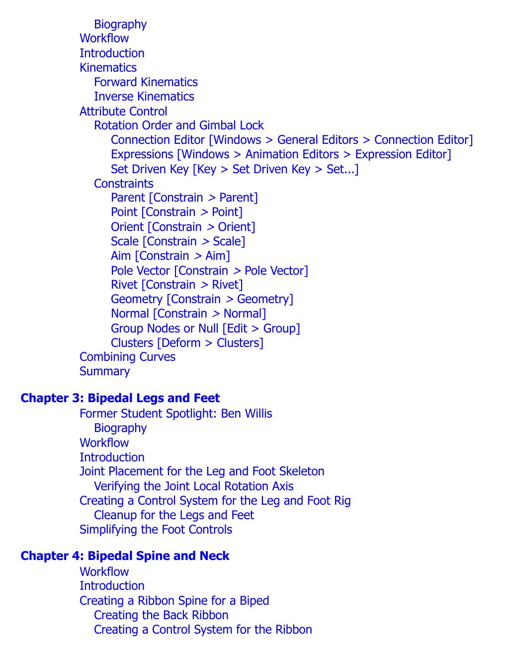 Preview page 9 of An Essential Introduction to Maya Character Rigging 2nd Edition By Cheryl Briggs