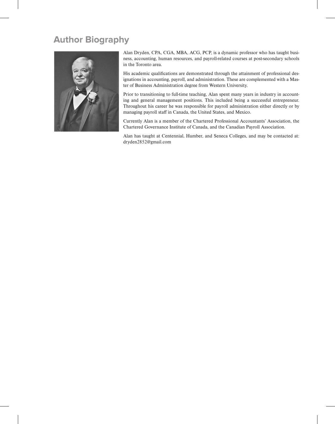 Preview page 4 of An Introduction To Payroll Administration 2024-2025 8th Edition By Alan Dryden
