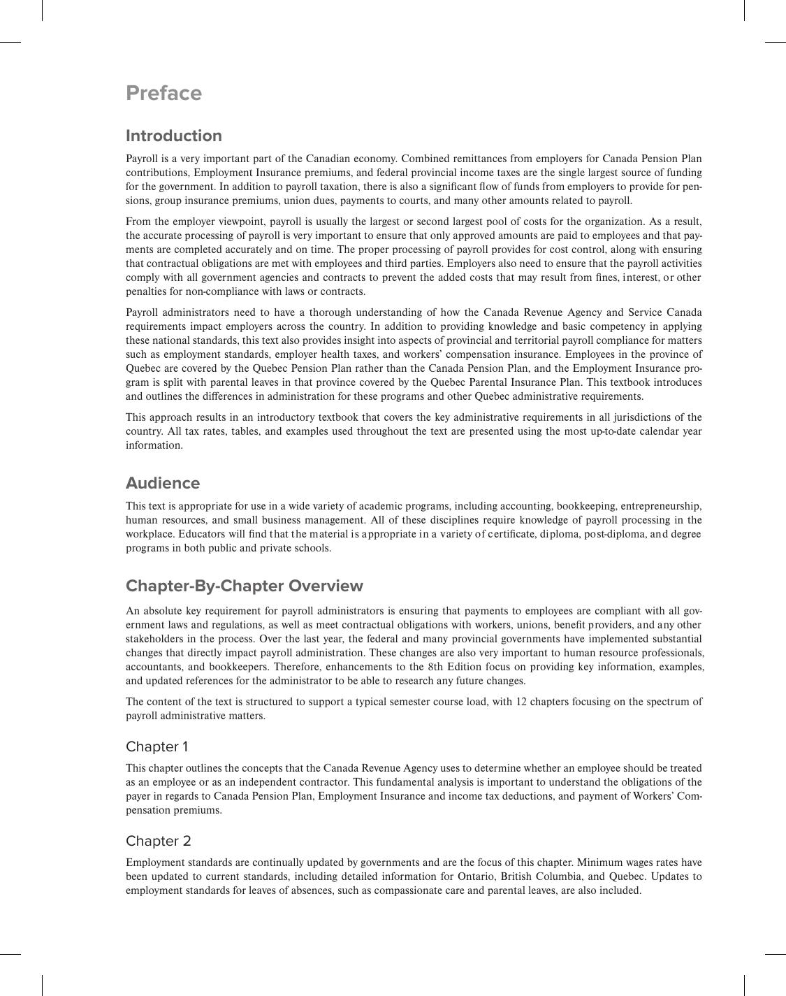 Preview page 10 of An Introduction To Payroll Administration 2024-2025 8th Edition By Alan Dryden