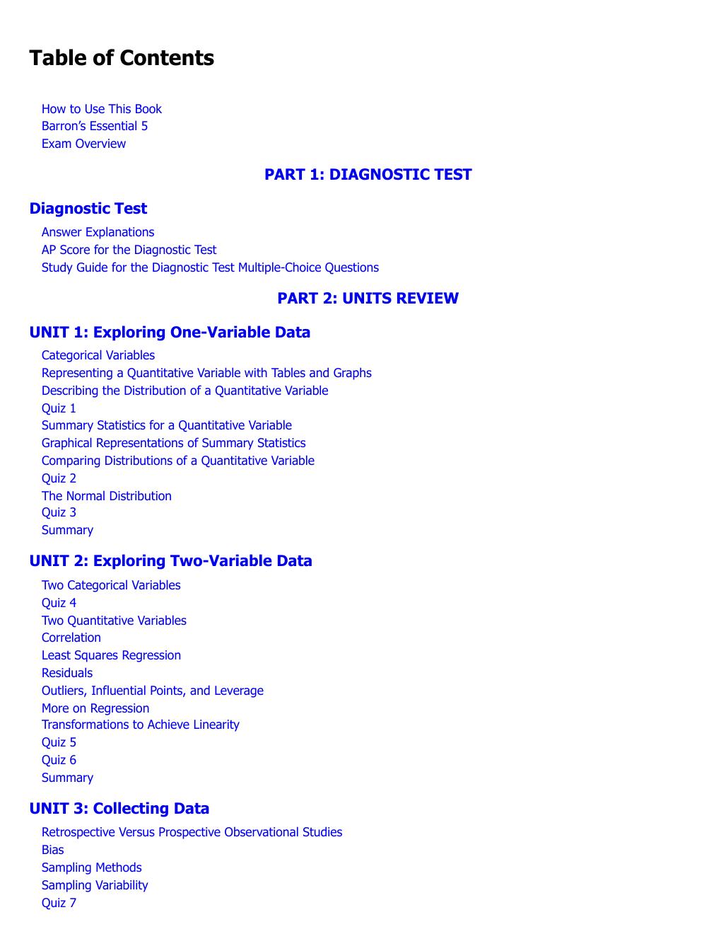 Preview page 8 of AP Statistics Premium, 2025 Prep Book with 9th Edition By Practice Tests + Comprehensive Review + Online Practice Premiu