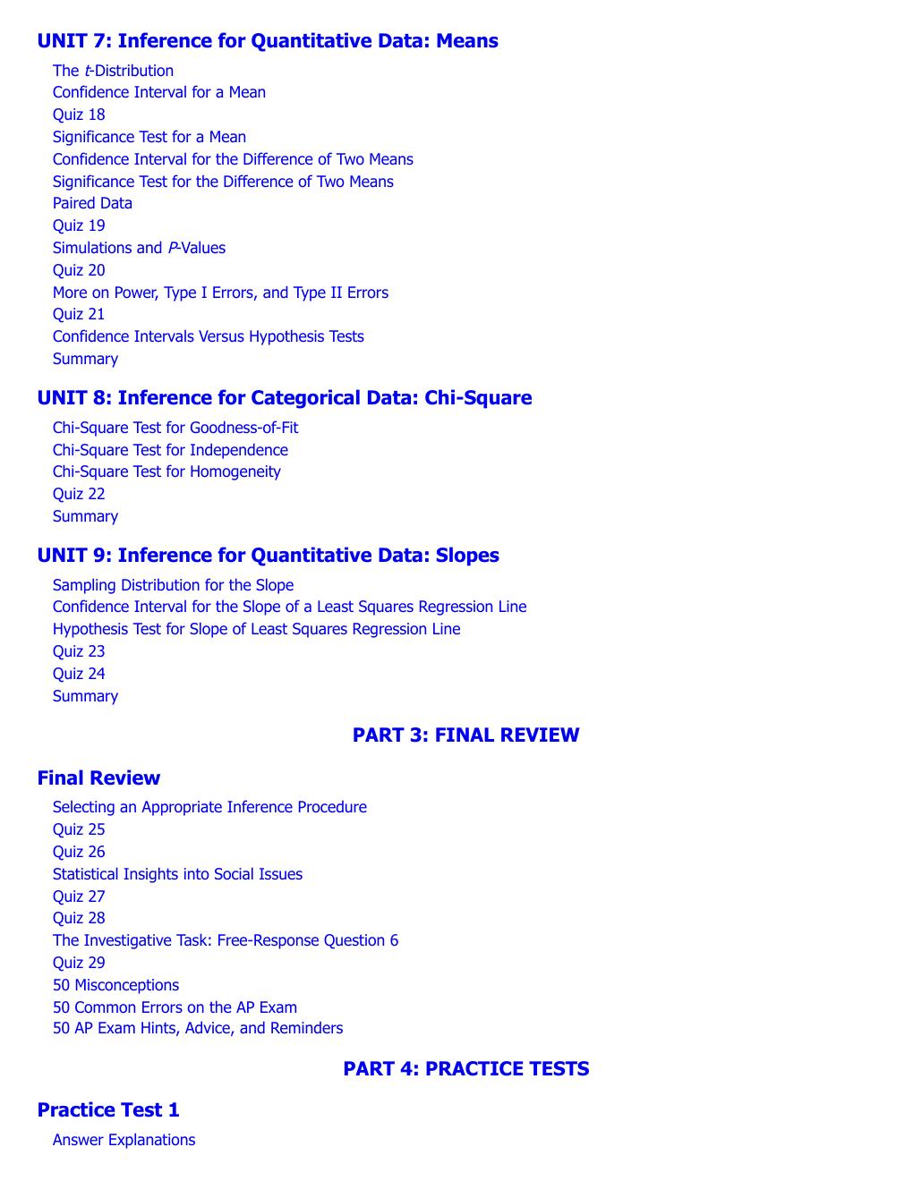 Preview page 10 of AP Statistics Premium, 2025 Prep Book with 9th Edition By Practice Tests + Comprehensive Review + Online Practice Premiu