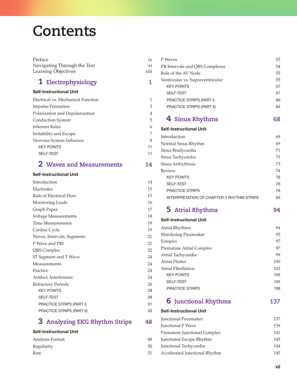 Preview page 8 of Basic Arrhythmias With 12-Lead EKGs 9th Edition By Gail Walraven