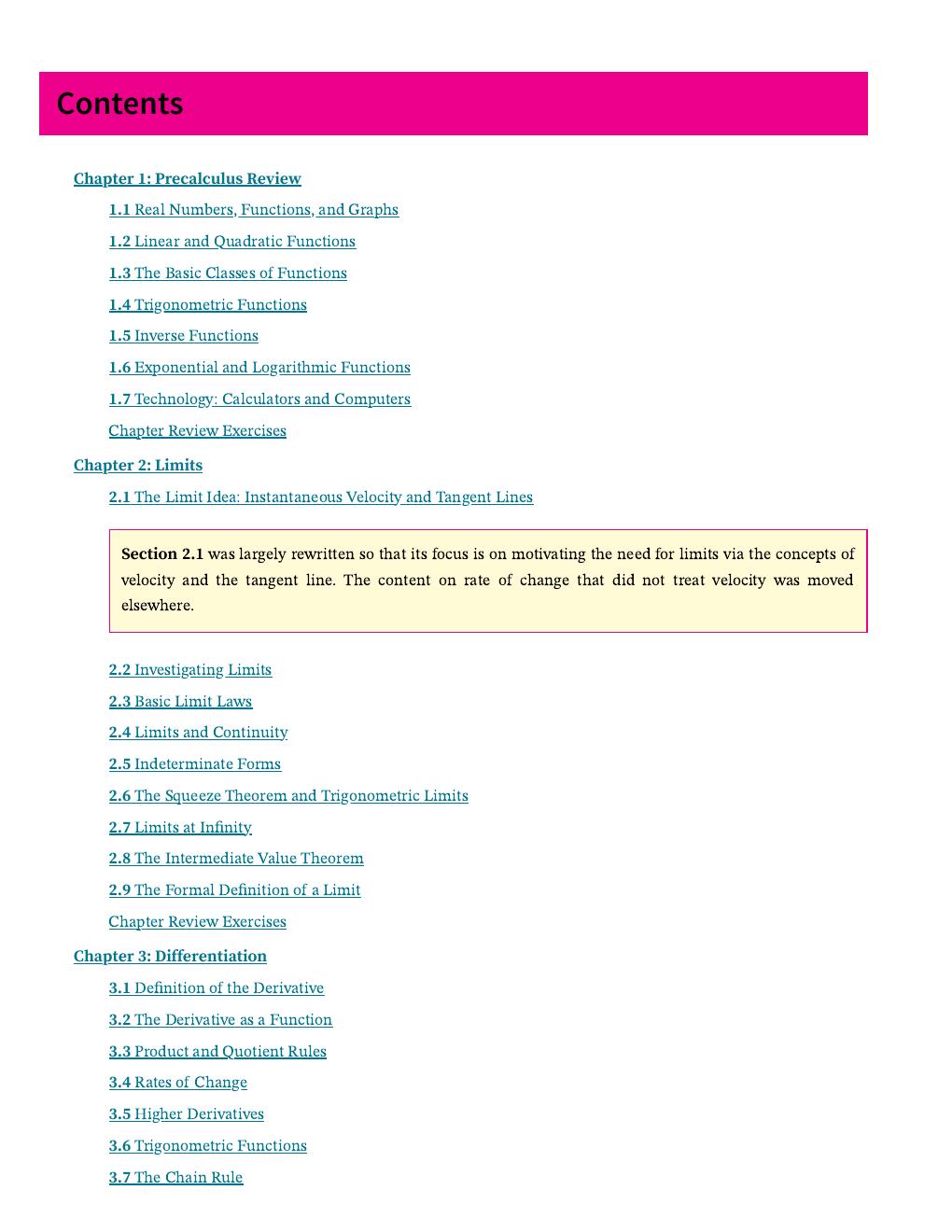 Preview page 9 of Calculus Early Transcendentals Single Variable 4th Edition By Jon Rogawski; Colin Adams; Robert Franzosa eBook