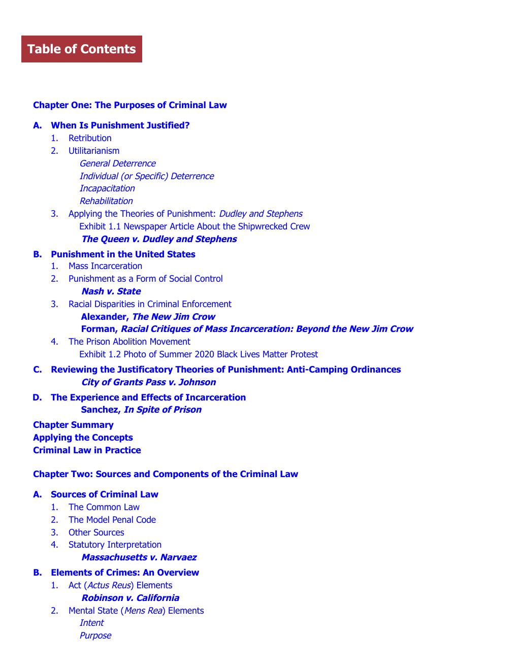 Preview page 9 of Criminal Law in Focus 2nd Edition By Alex Kreit
