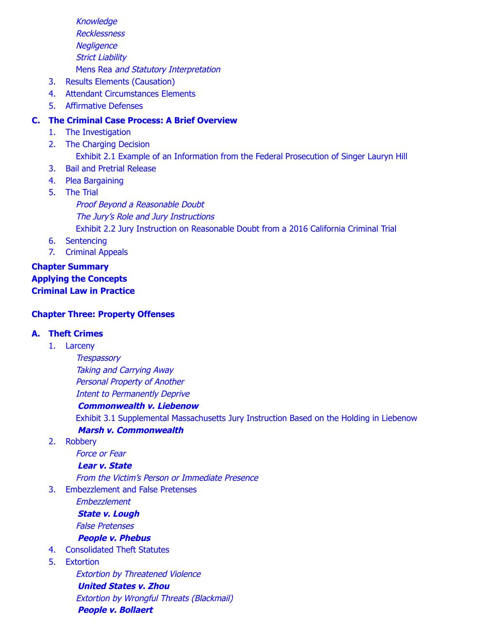 Preview page 10 of Criminal Law in Focus 2nd Edition By Alex Kreit