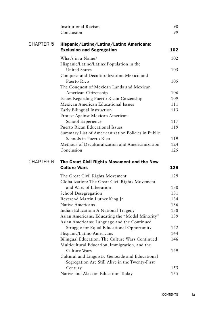 Preview page 10 of Deculturalization and the Struggle for Equality 10th Edition By Joel Spring