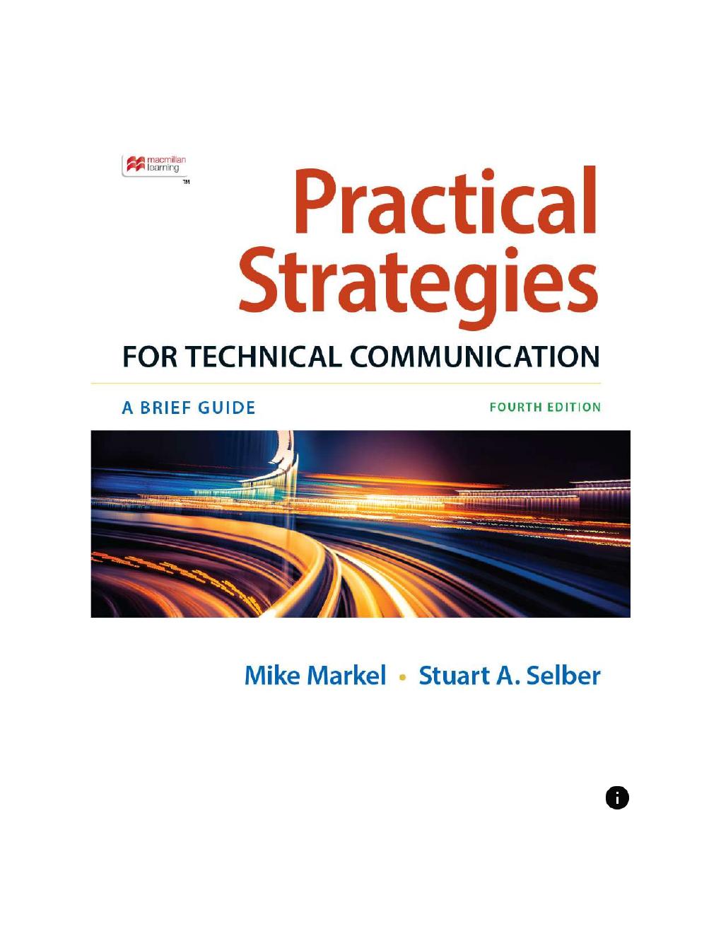 Preview page 2 of Practical Strategies for Technical Communication 4th Edition By Mike Markel, Stuart Selber