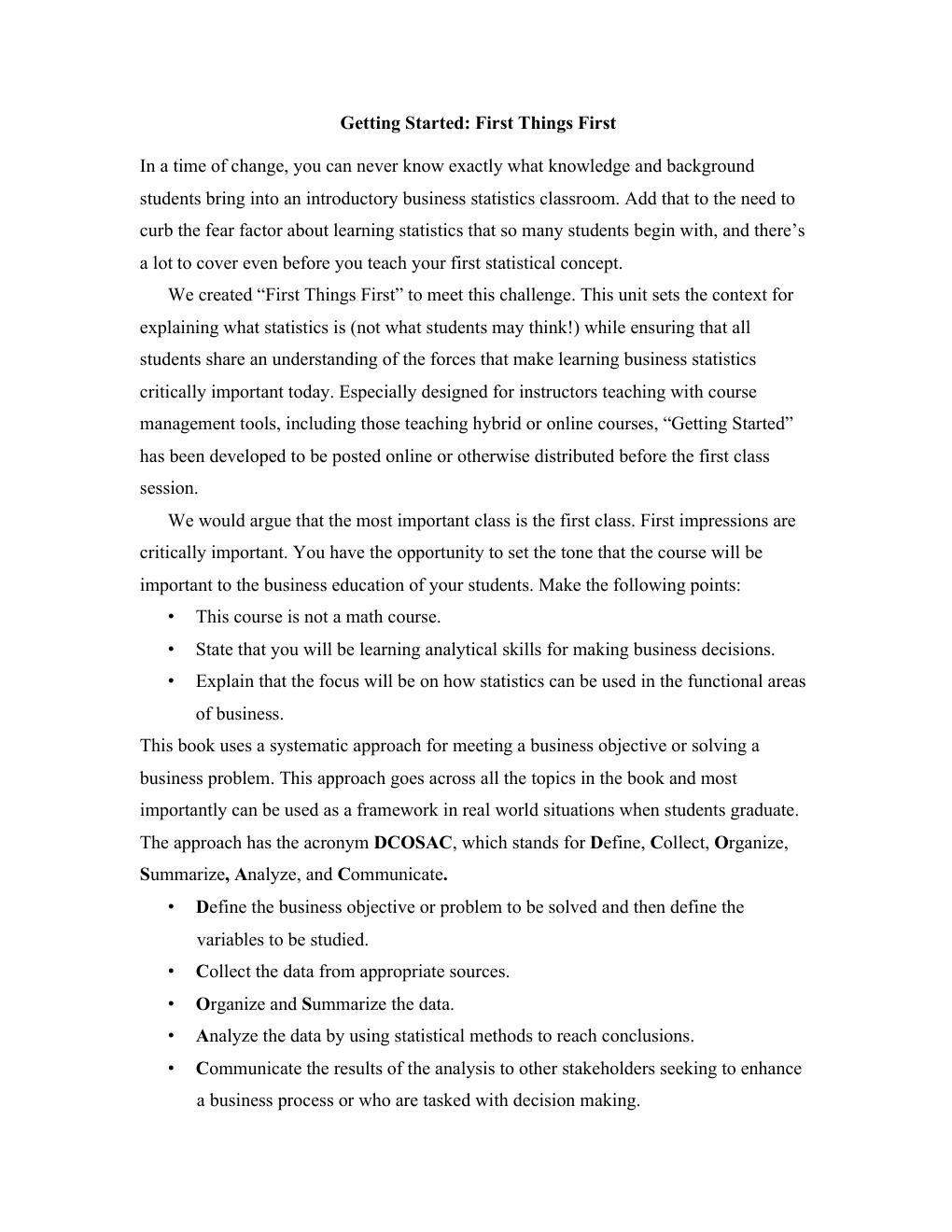 Preview page 8 of Solution Manual  For Basic Business Statistics, 15th Edition by Mark L. Berenson David M. Levine David F. Stephan All Ch