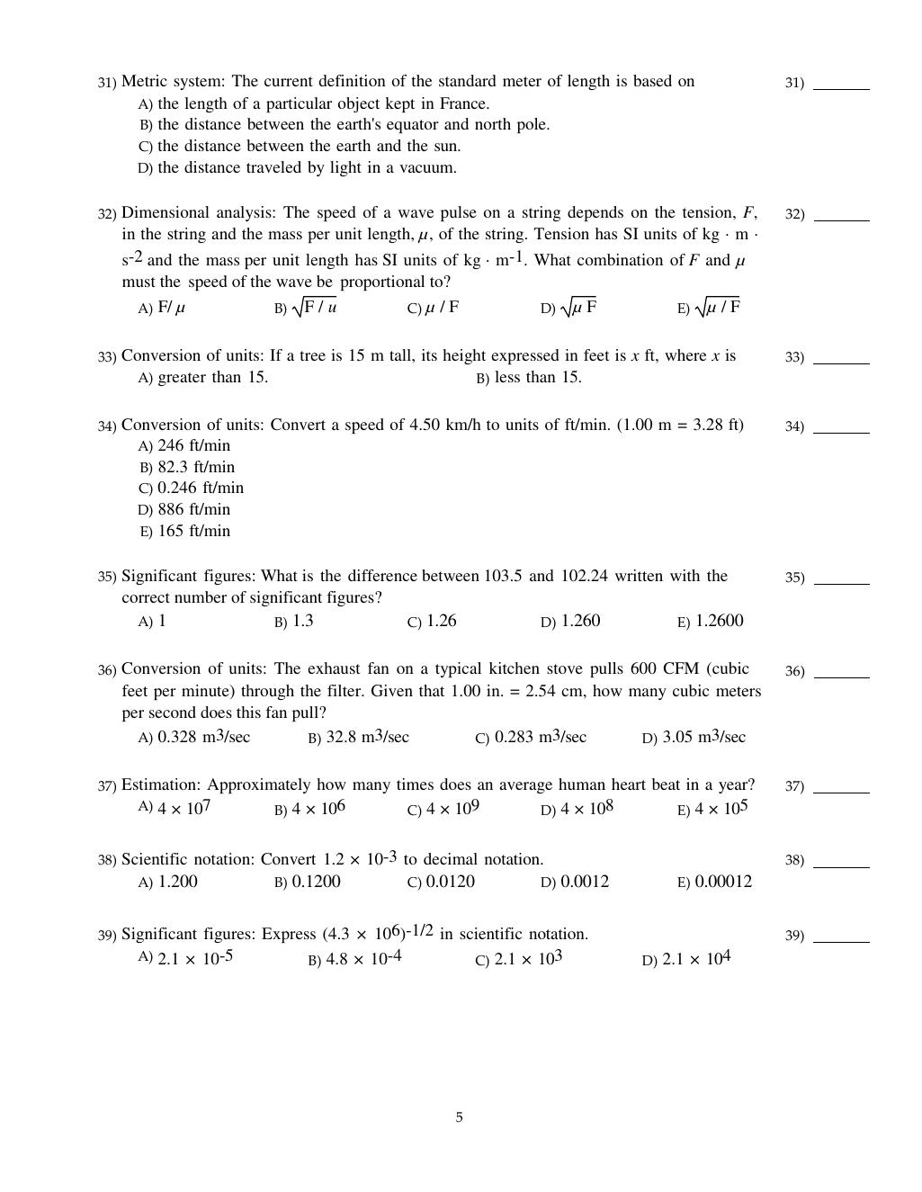 Preview page 5 of Test Bank For Physics for Scientists & Engineers with Modern Physics (Volume 1) 5th Edition (Global Edition) By Douglas