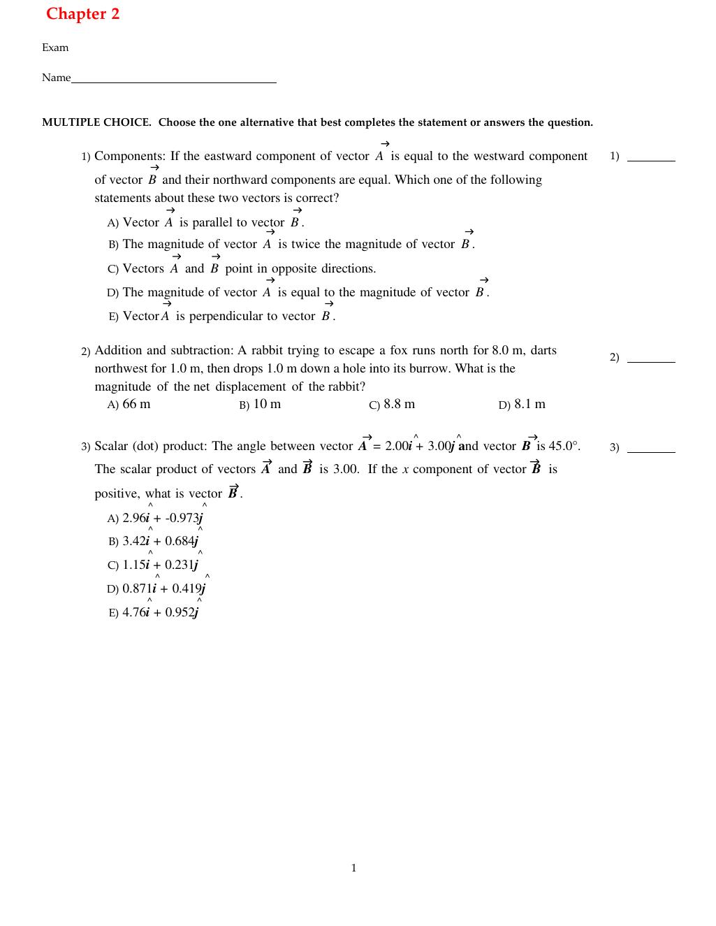 Preview page 10 of Test Bank For Physics for Scientists & Engineers with Modern Physics (Volume 1) 5th Edition (Global Edition) By Douglas