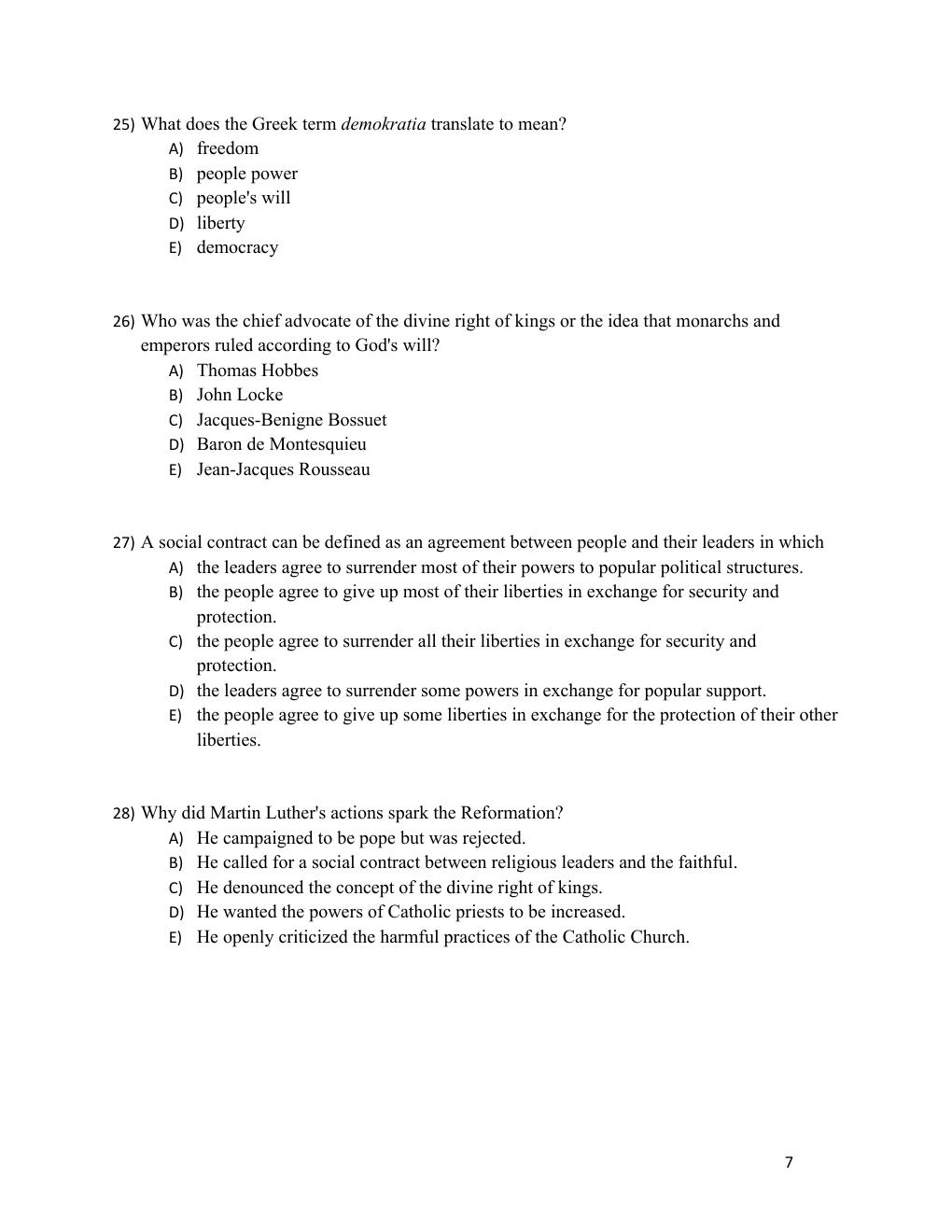 Preview page 7 of Test Bank American Democracy Now, Essentials, 8th Edition Harrison
