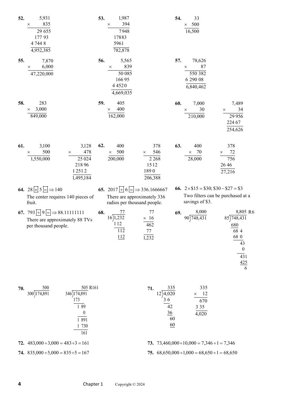 Preview page 6 of Solution Manual For Business Math 12th Edition by Cheryl Cleaves All Chapters 1- 21