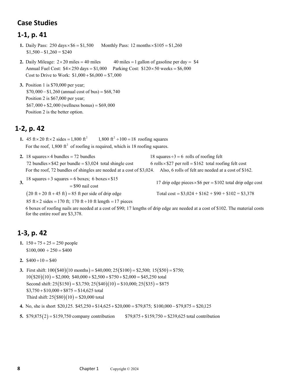 Preview page 10 of Solution Manual For Business Math 12th Edition by Cheryl Cleaves All Chapters 1- 21