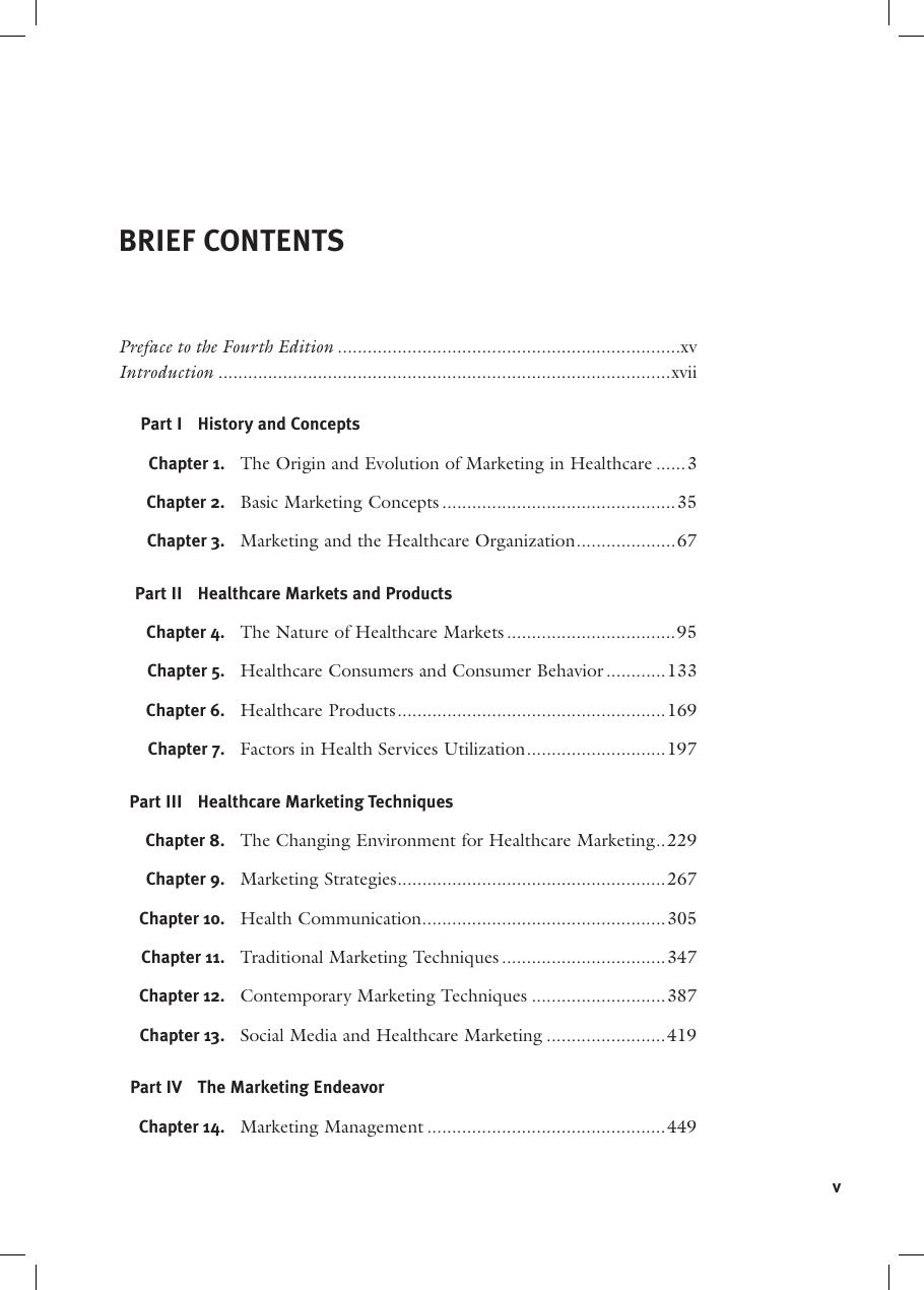 Preview page 6 of Marketing Health Services 4th Edition By Richard Thomas