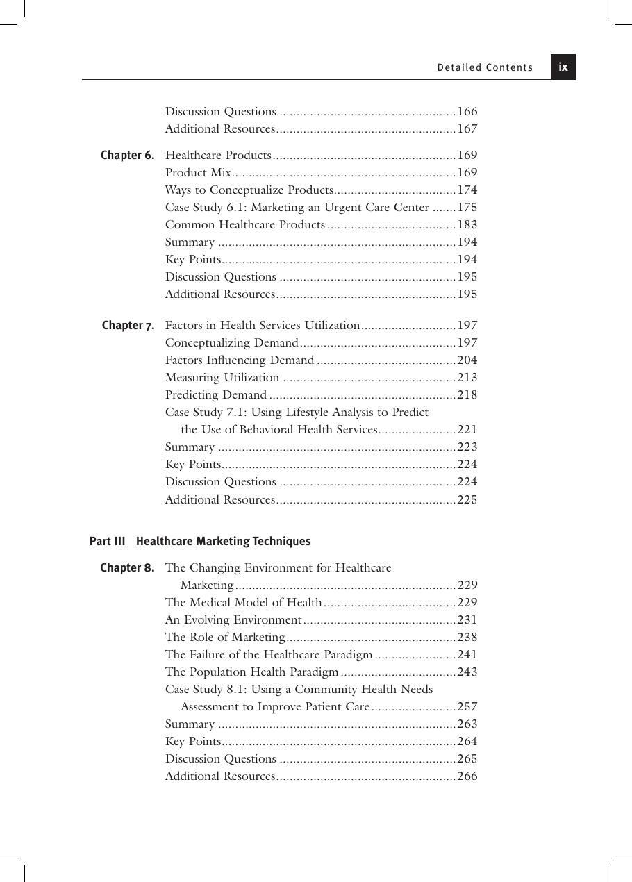 Preview page 10 of Marketing Health Services 4th Edition By Richard Thomas