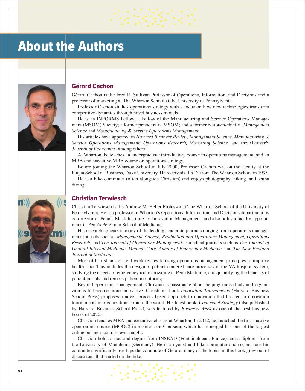 Preview page 7 of Operations Management 3rd Edition By Gérard Cachon, Christian Terwiesch