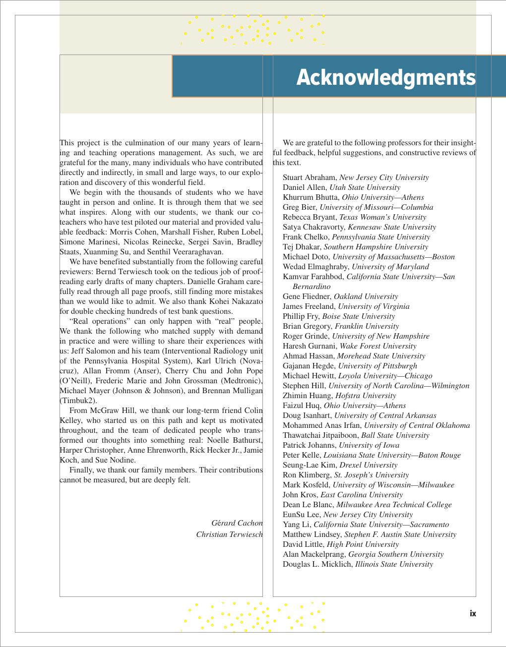 Preview page 10 of Operations Management 3rd Edition By Gérard Cachon, Christian Terwiesch