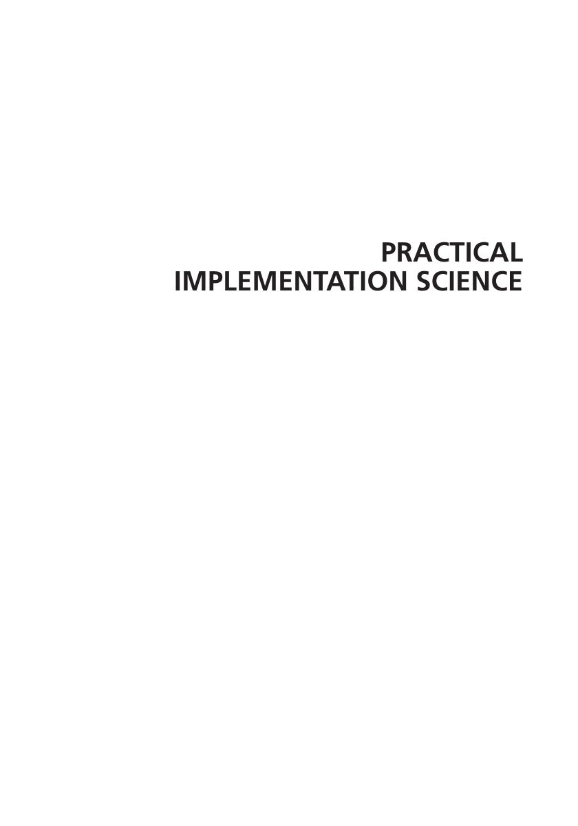 Preview page 2 of Practical Implementation-Science 1st Edition By Bryan Weiner, Cara Lewis, Kenneth Sherr