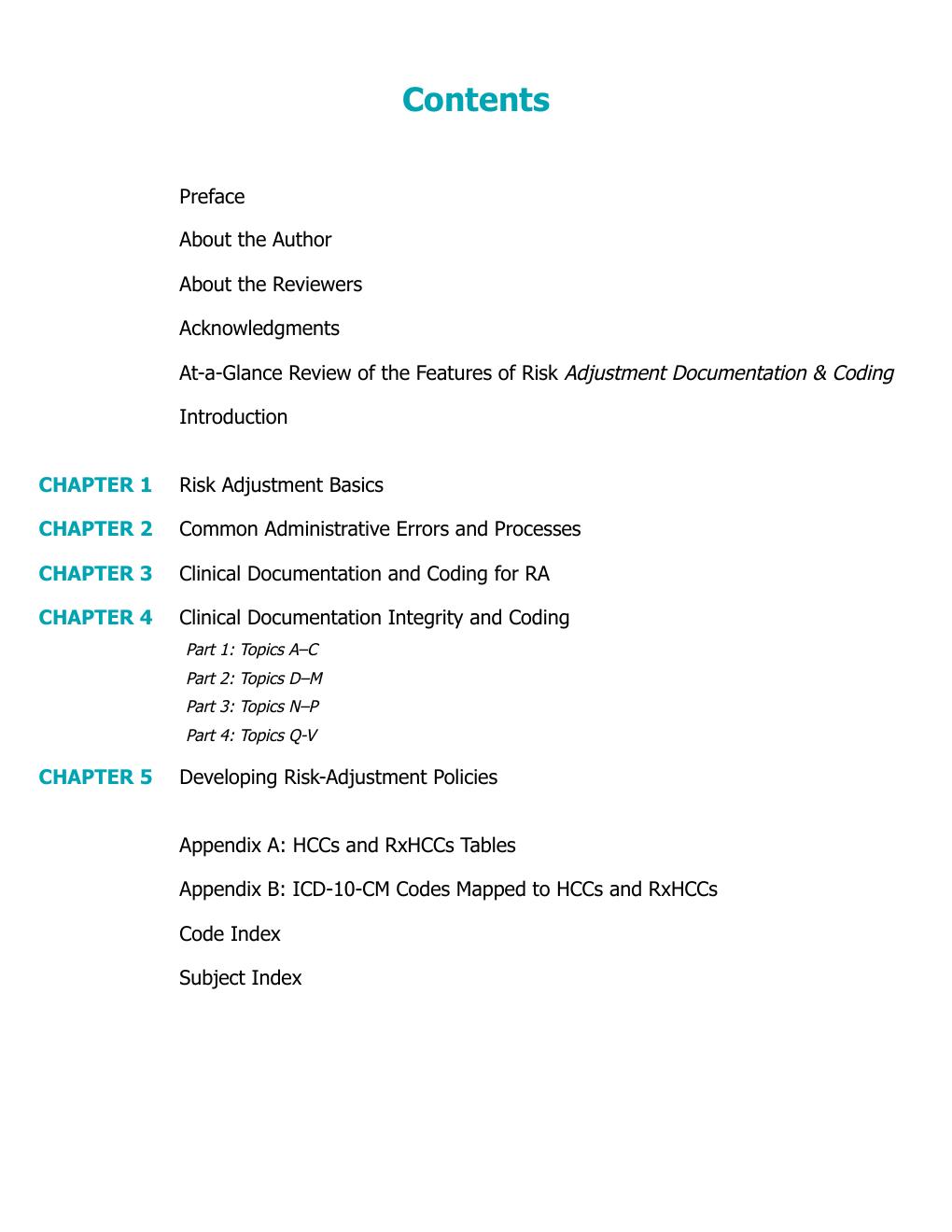 Preview page 4 of Risk Adjustment Documentation & Coding 2nd Edition By Sheri Poe Bernard