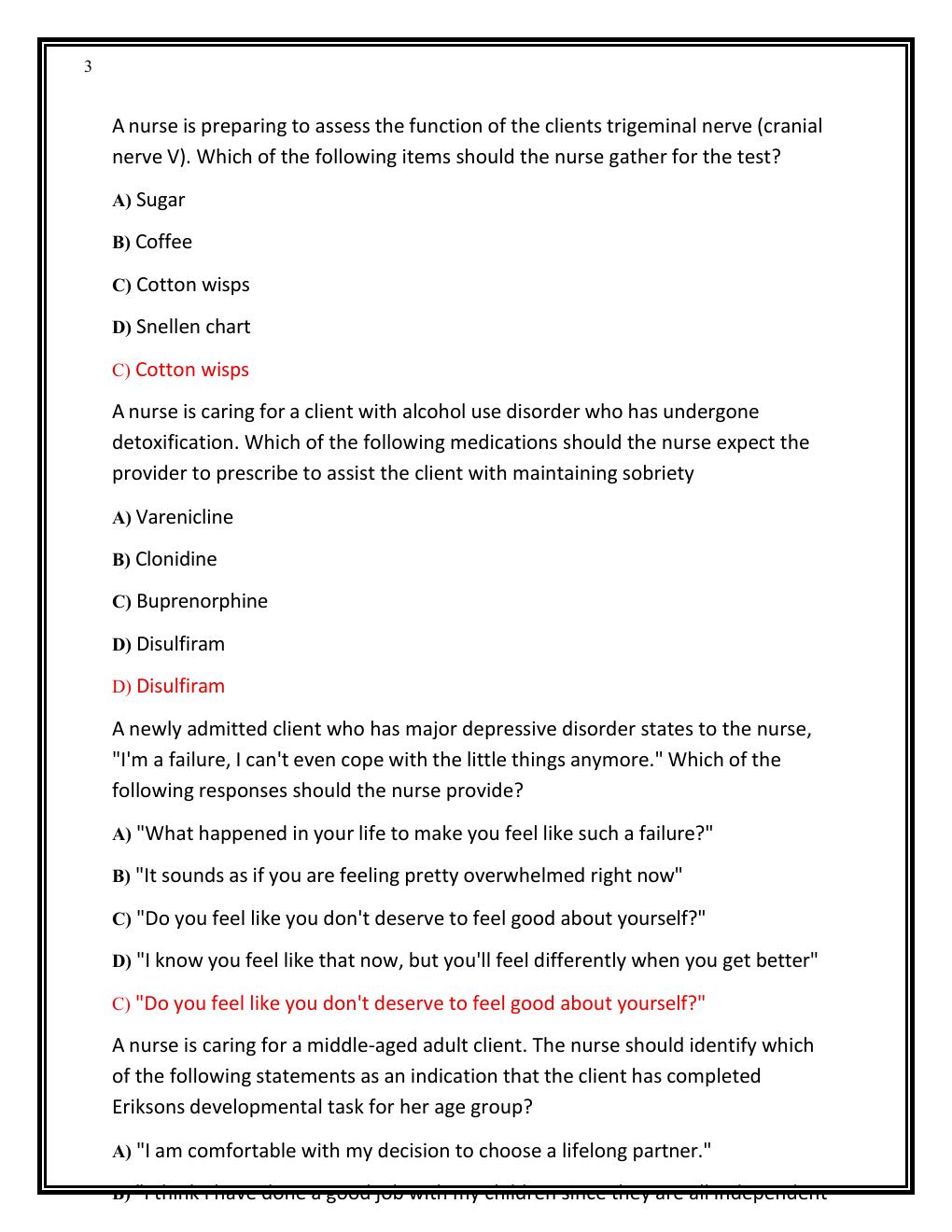 Preview page 3 of ATI PROCTORED EXAM STUDY GUIDE COMPLETE CONCEPT  REVIEW & PRACTICE MATERIALS   (2026-27 LATEST EDITION)