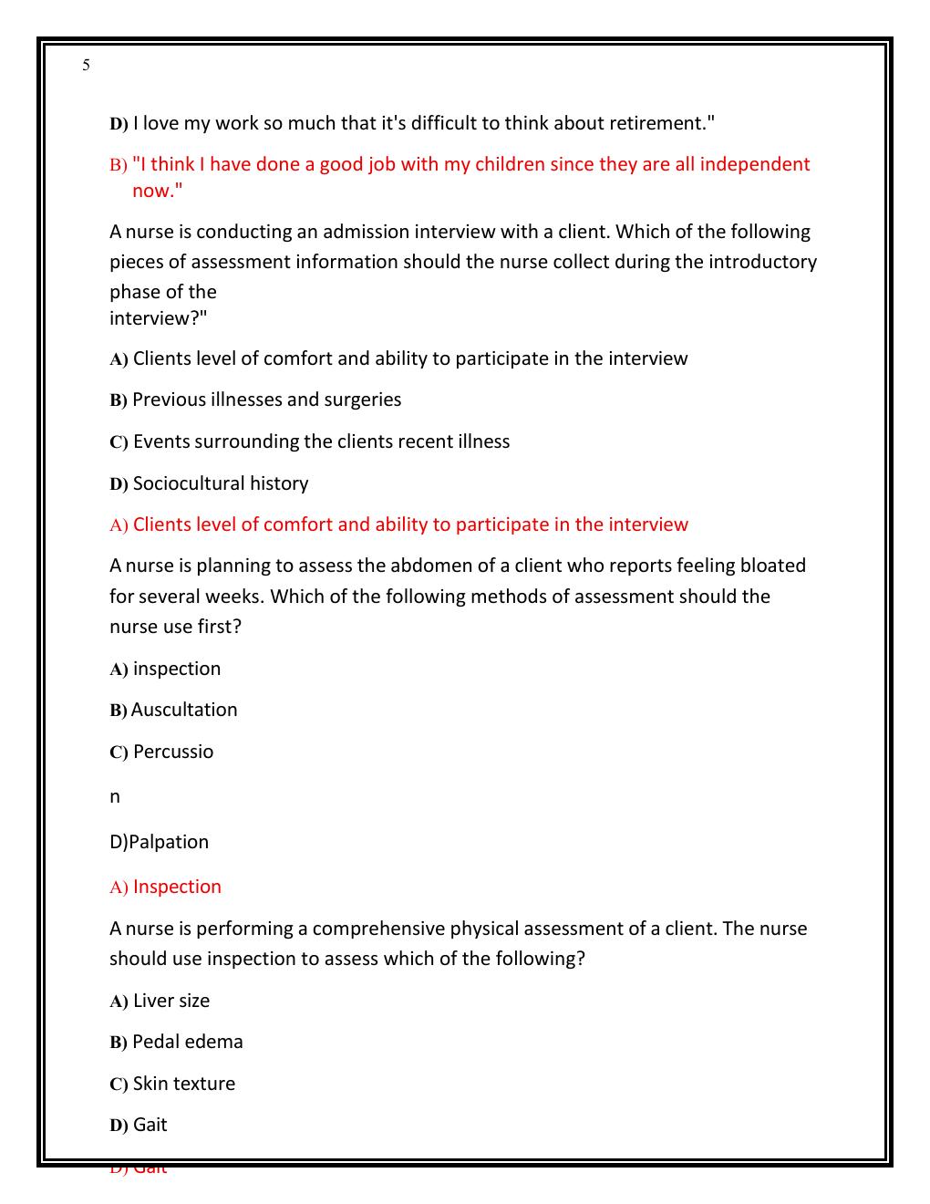 Preview page 5 of ATI PROCTORED EXAM STUDY GUIDE COMPLETE CONCEPT  REVIEW & PRACTICE MATERIALS   (2026-27 LATEST EDITION)