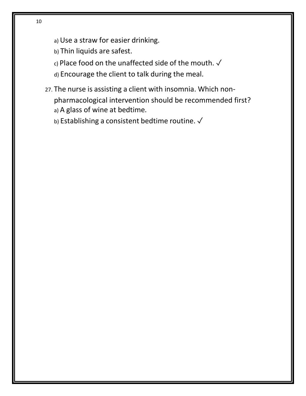 Preview page 10 of ATI RN VATI COMPREHENSIVE PREDICTOR  EXAM STUDY GUIDE