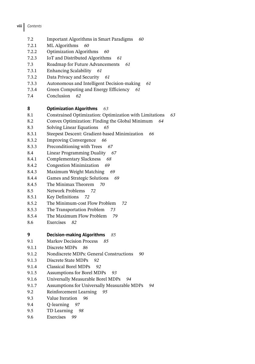 Preview page 10 of Algorithms for Smart World Technologies A Comprehensive Guide to Applications in AI 1st edition By Suman Saha, Shailendr