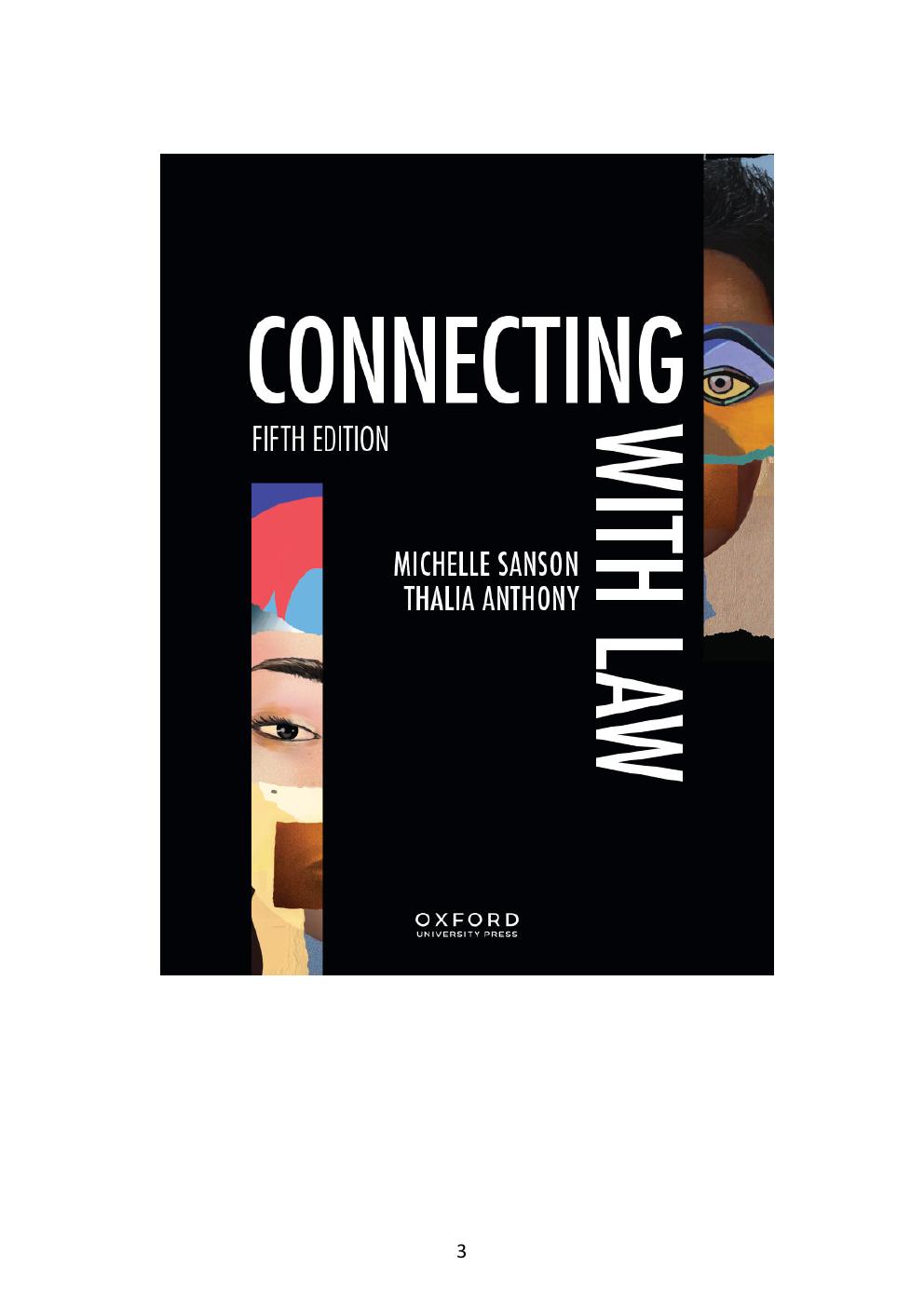 Preview page 4 of Connecting With Law 5th Edition By Michelle Sanson, Thalia Anthony