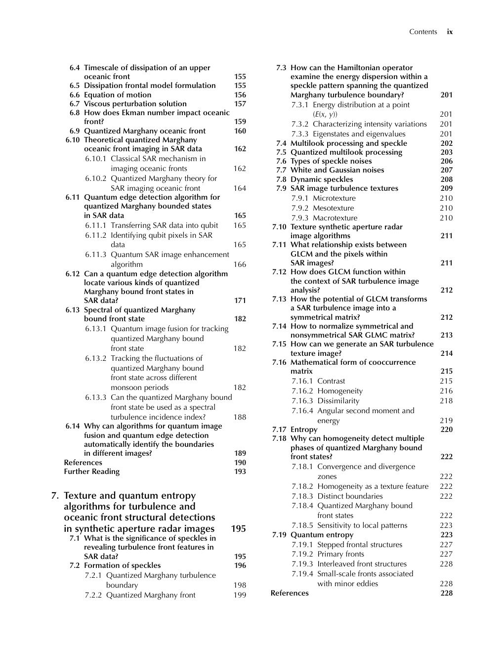 Preview page 8 of E book Synthetic Aperture Radar Image Processing Algorithms for Nonlinear Oceanic Turbulence and Front Modeling 1st Edit