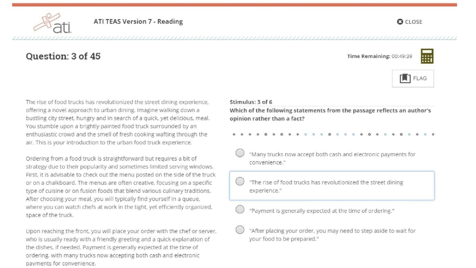 Preview page 3 of ATI TEAS 2026 Complete Exam Package Featuring All Sections, Latest Versions, Questions and Correct Answers for Reading,