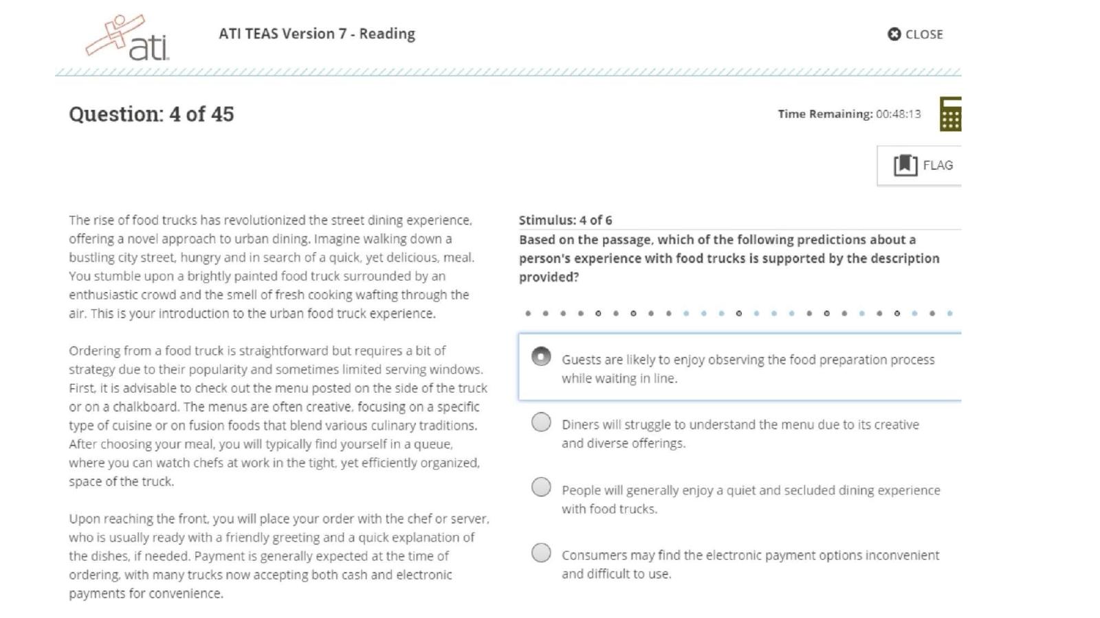 Preview page 4 of ATI TEAS 2026 Complete Exam Package Featuring All Sections, Latest Versions, Questions and Correct Answers for Reading,