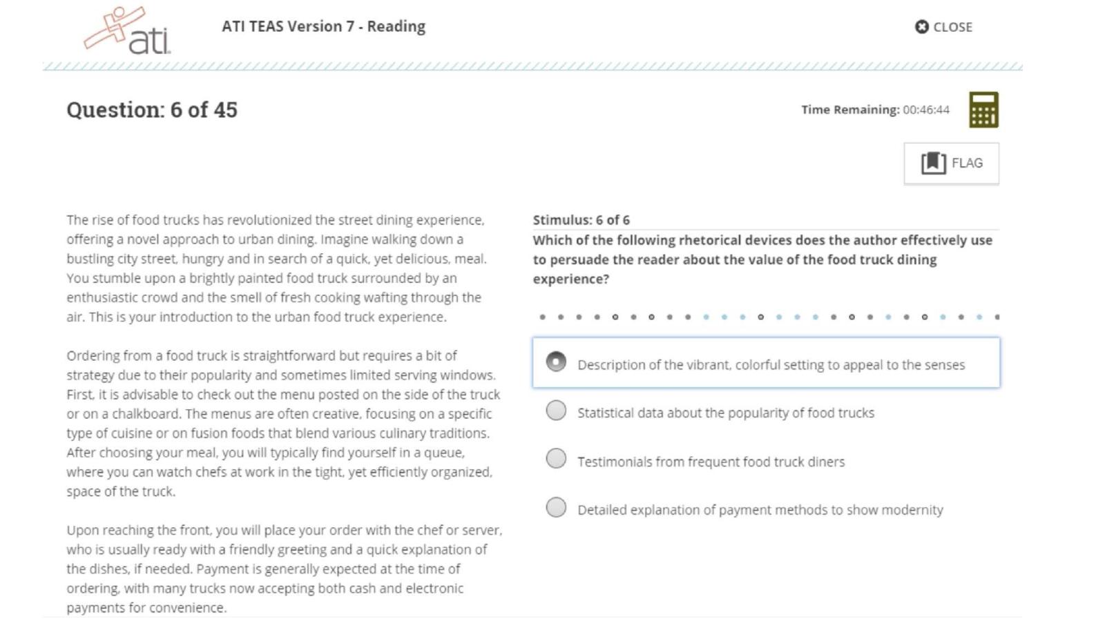 Preview page 6 of ATI TEAS 2026 Complete Exam Package Featuring All Sections, Latest Versions, Questions and Correct Answers for Reading,
