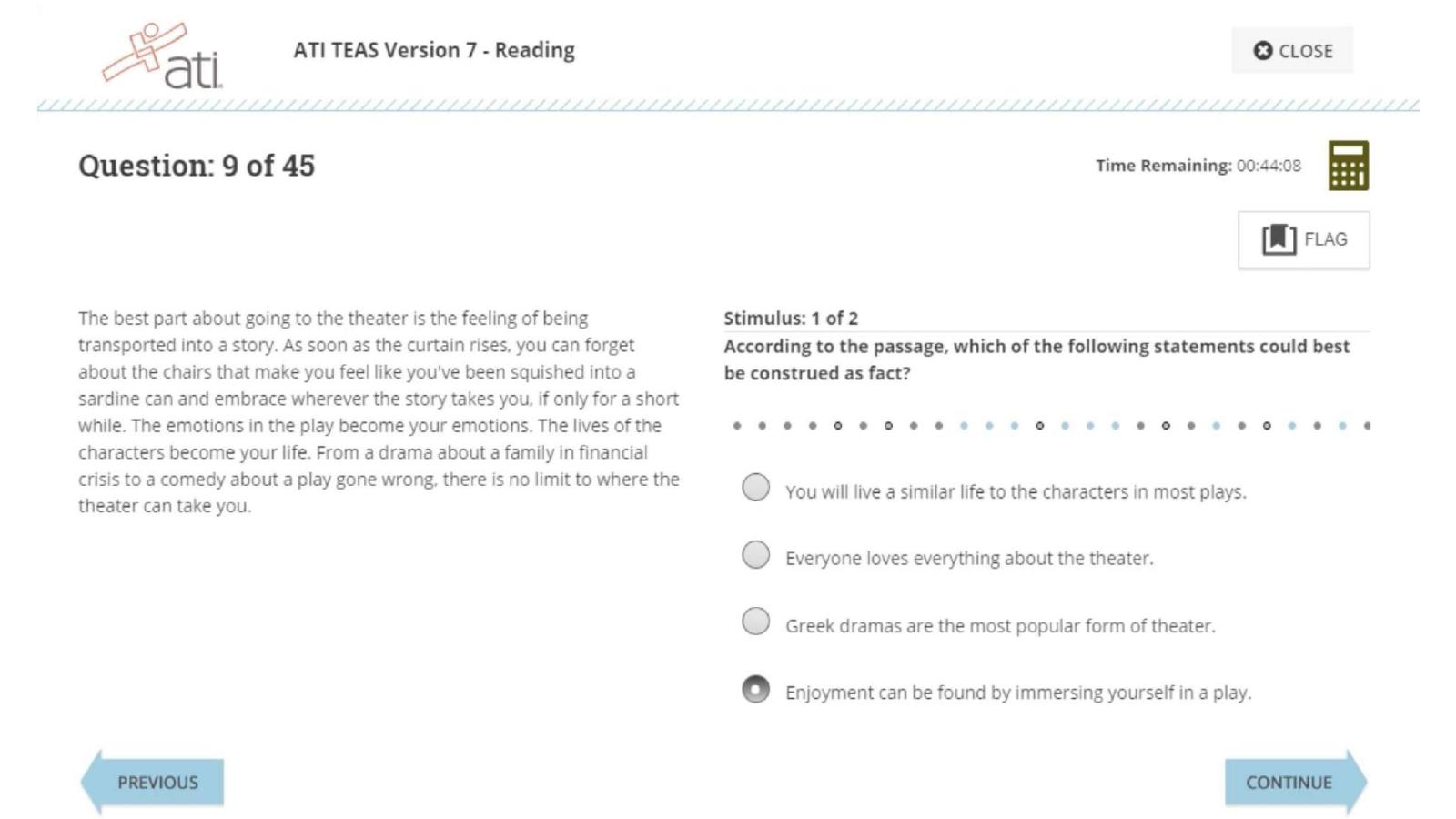 Preview page 9 of ATI TEAS 2026 Complete Exam Package Featuring All Sections, Latest Versions, Questions and Correct Answers for Reading,