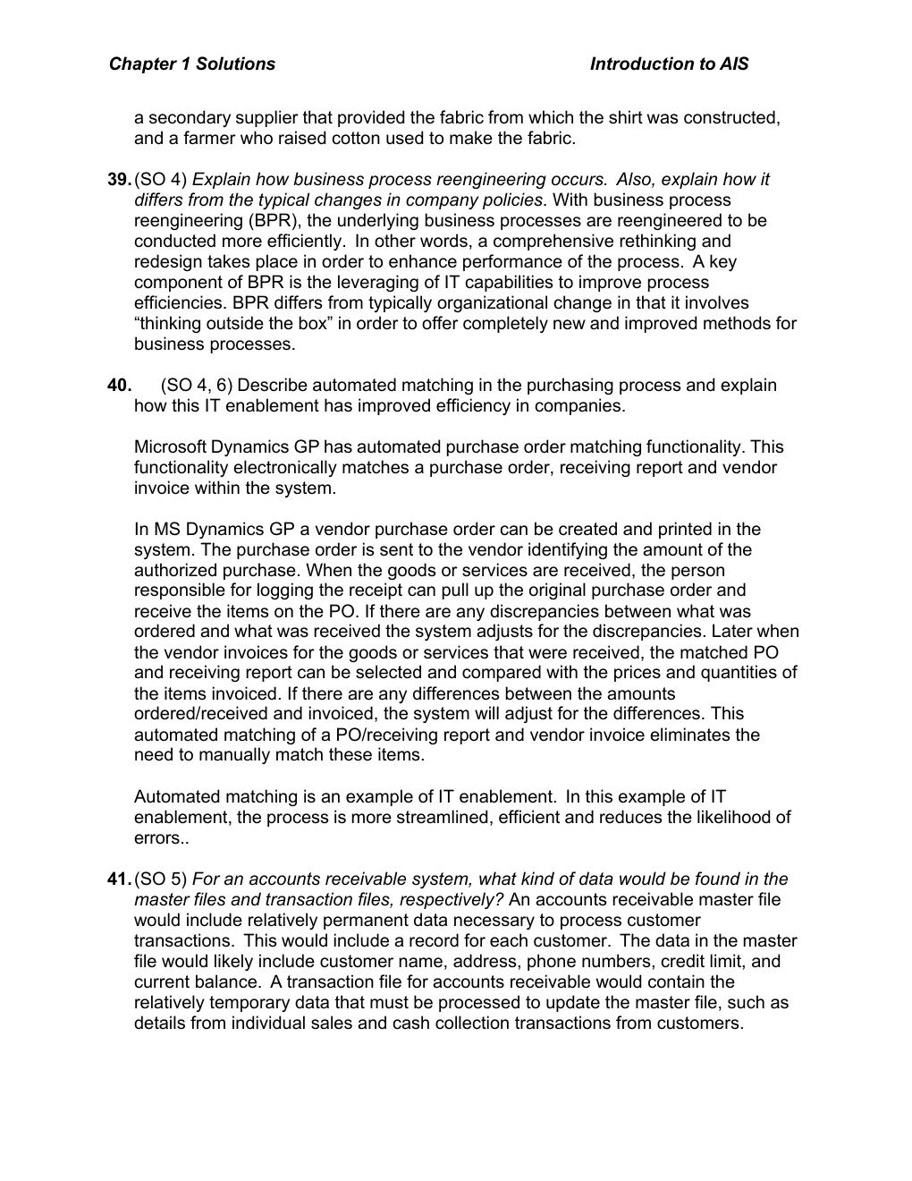 Preview page 7 of Solution Manual Accounting  Information Systems Controls and  Processes 5th Edition By -Excel in Your Exams with this 10