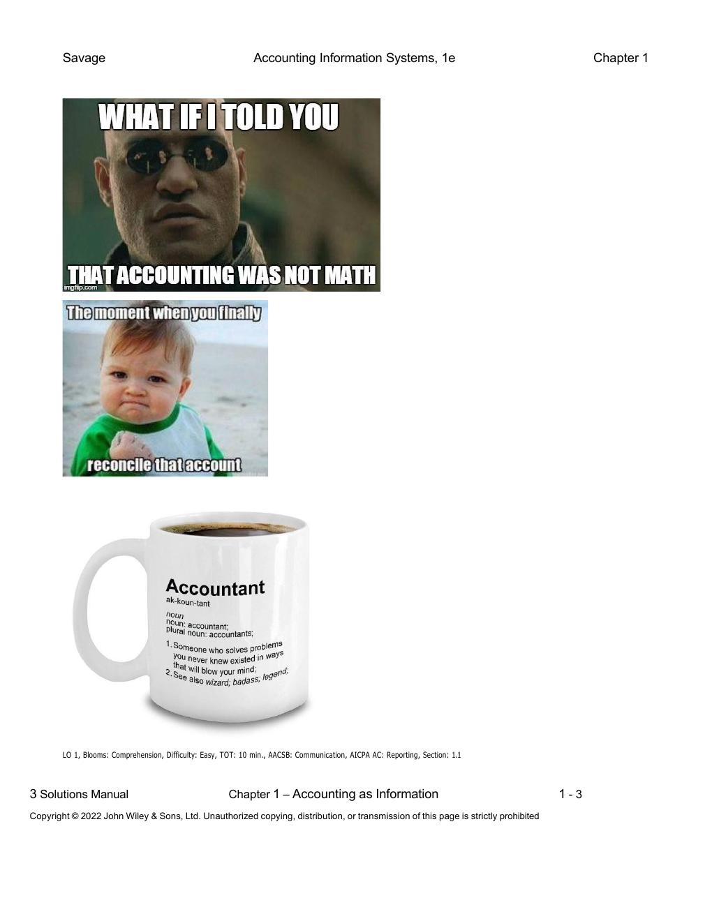 Preview page 4 of Solution Manual Accounting  Information Systems Connecting  Careers, Systems, and Analytics -Excel in Your Exams with th