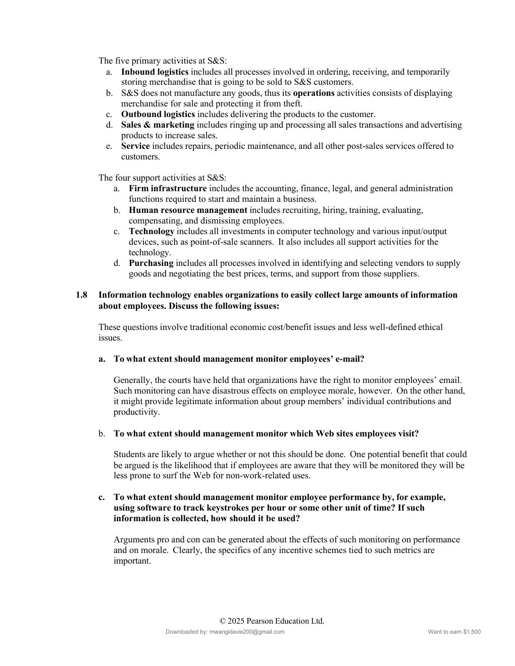 Preview page 6 of Solution Manual Accounting  Information Systems (Global  Edition) 16th Edition By Marshall -Excel in Your Exams with thi