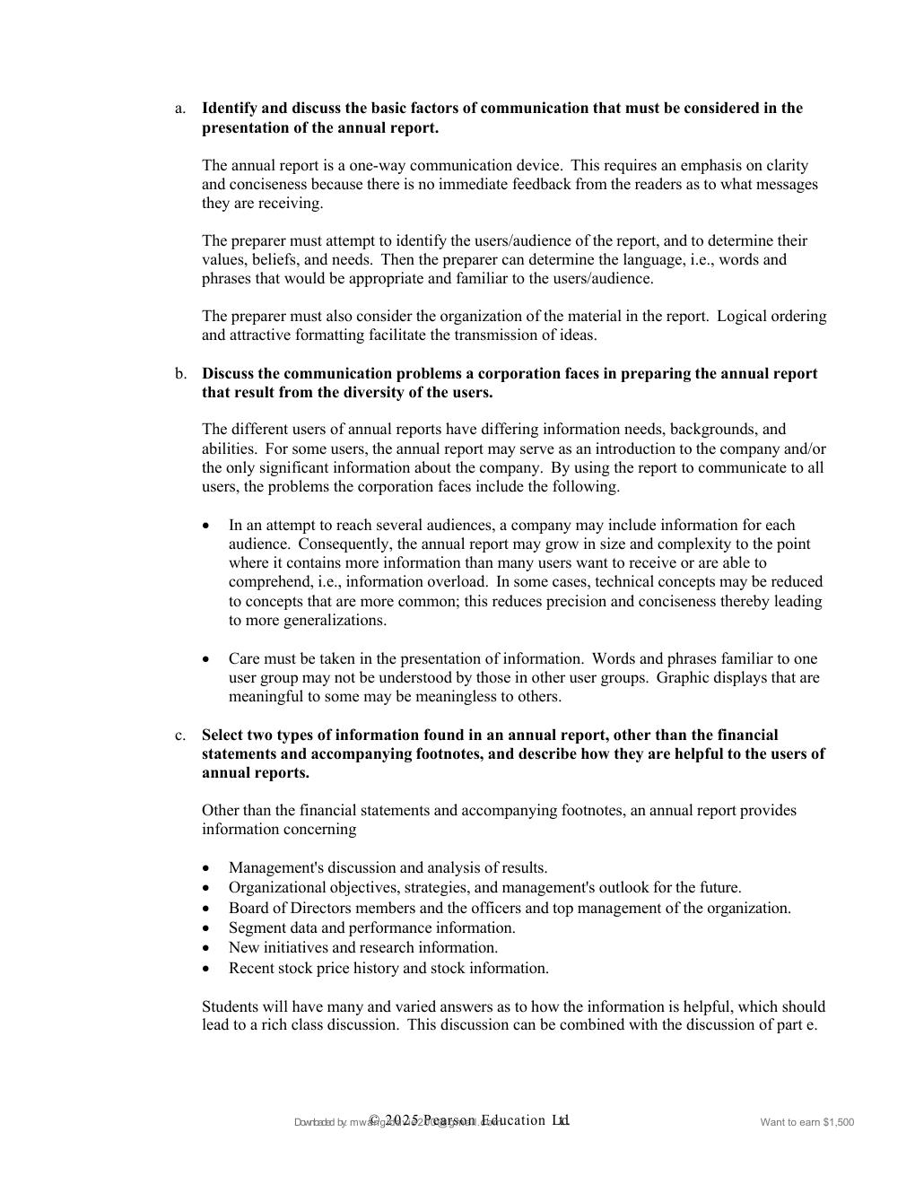 Preview page 9 of Solution Manual Accounting  Information Systems (Global  Edition) 16th Edition By Marshall -Excel in Your Exams with thi