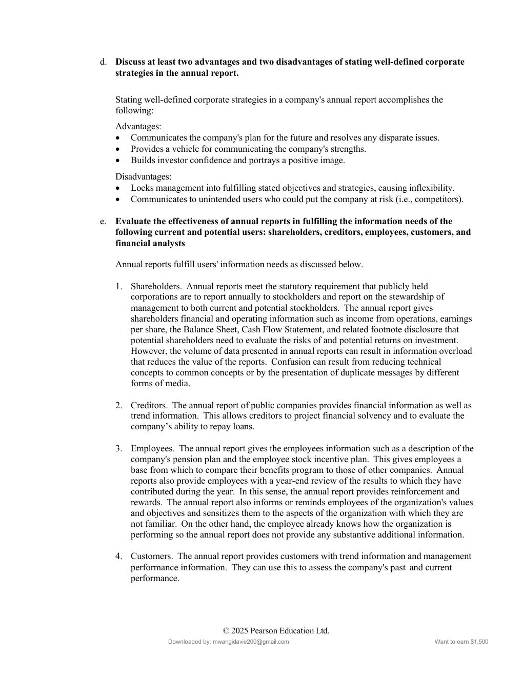 Preview page 10 of Solution Manual Accounting  Information Systems (Global  Edition) 16th Edition By Marshall -Excel in Your Exams with thi