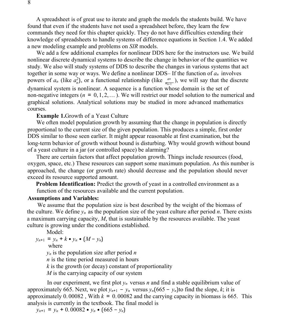 Preview page 6 of Solution Manual A First Course in  Mathematical Modeling 5th Edition By  Frank Giordano -Excel in Your Exams with this 1