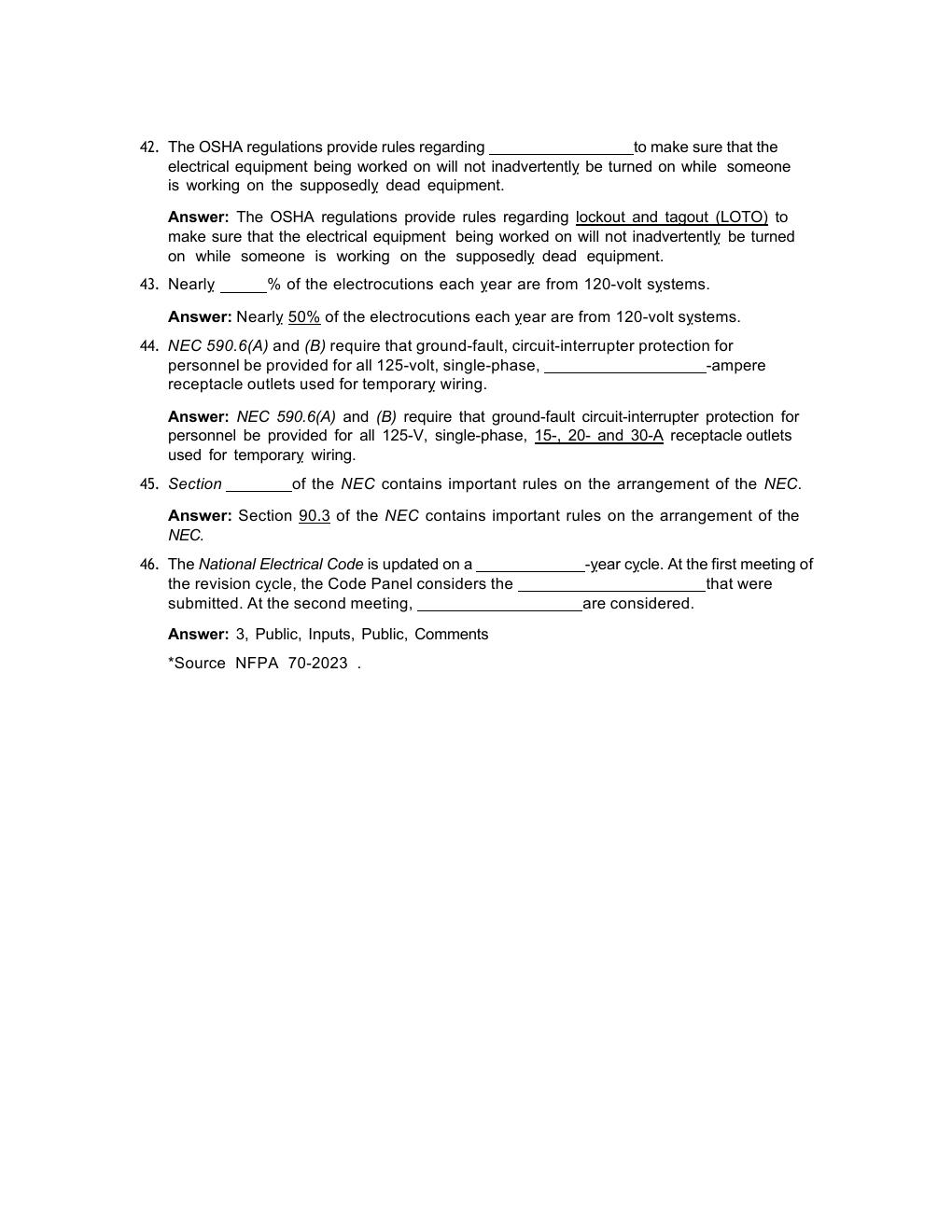 Preview page 9 of Solution and Answer Guide for Electrical  Wiring Commercial, 18th Edition by Phil  Simmons, -Excel in Your Exams with th
